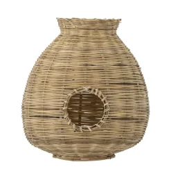 Bloomingville Bambus Laterne Ottine mit Glas