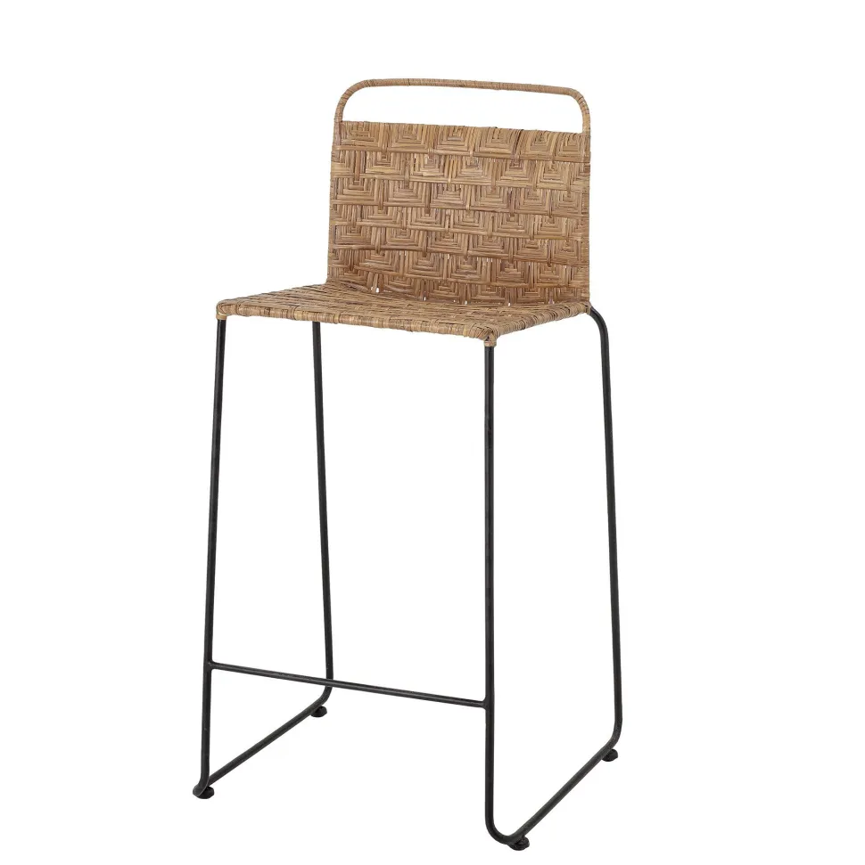 Bloomingville Barhocker Gunnel aus Rattan