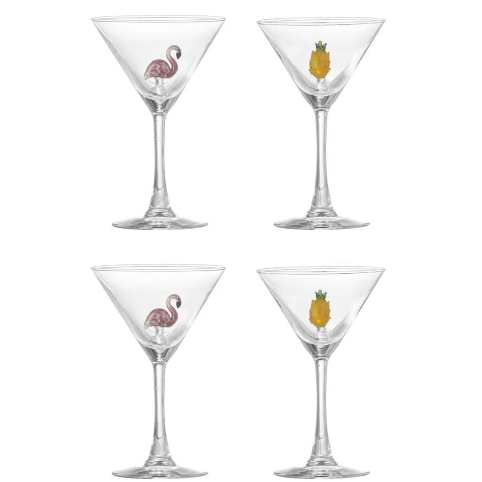 Bloomingville Cocktailglas Misa, 4er Set