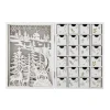 Bloomingville Elimar Adventskalender mit Licht