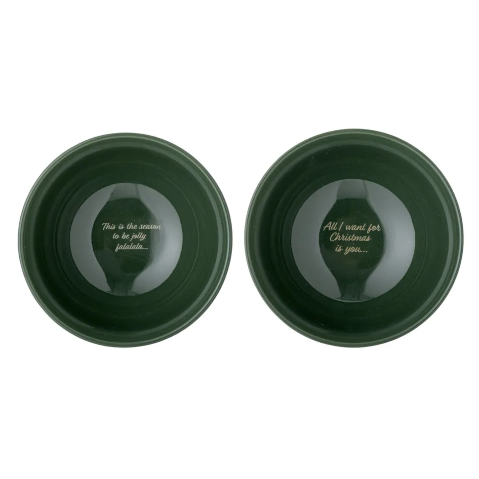 Bloomingville Grazia Schale aus Steingut, 2er Set