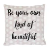 Bloomingville Kissen Phrase aus Baumwolle