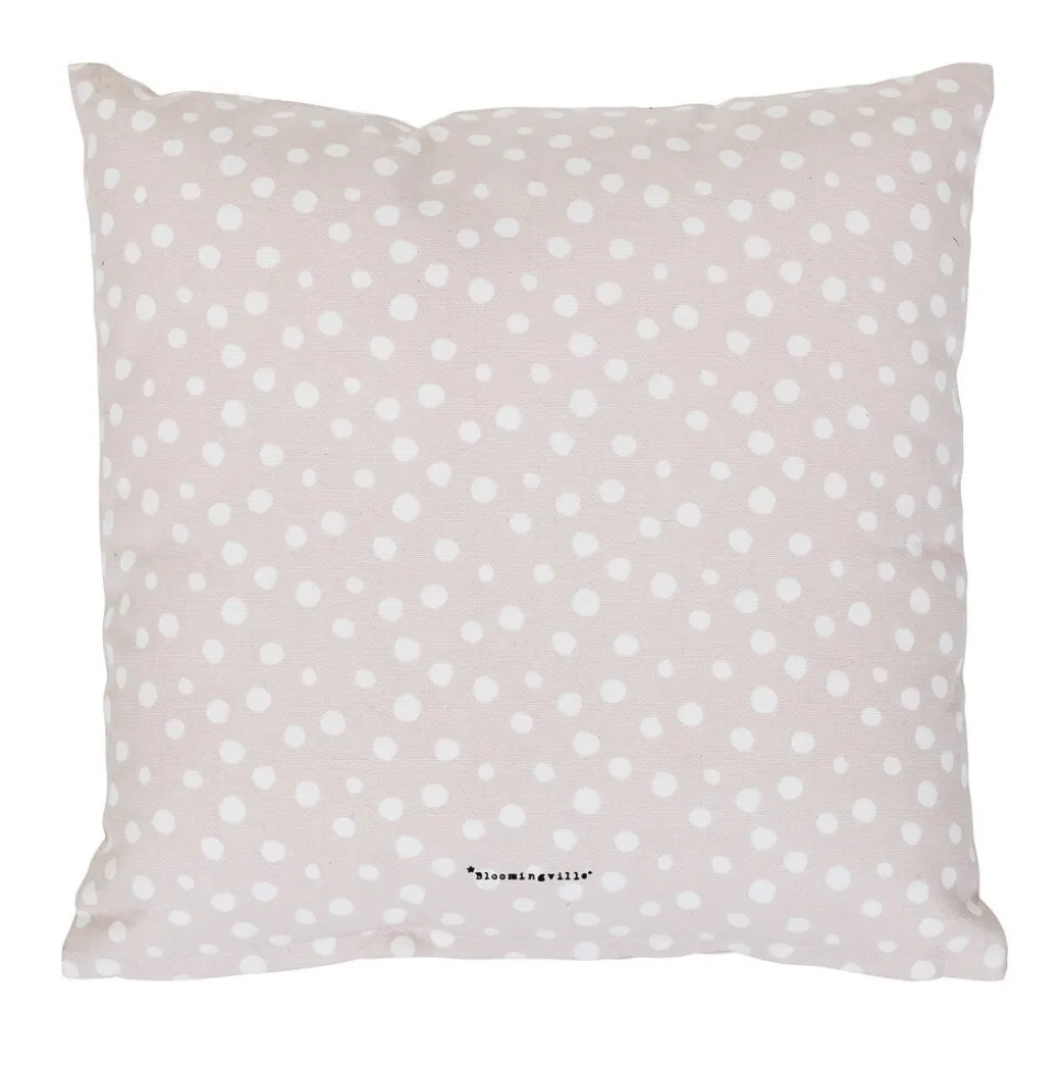 Bloomingville Kissen Phrase aus Baumwolle