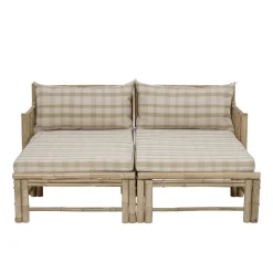 Bloomingville Korfu Modul Pouf Hocker Bambus