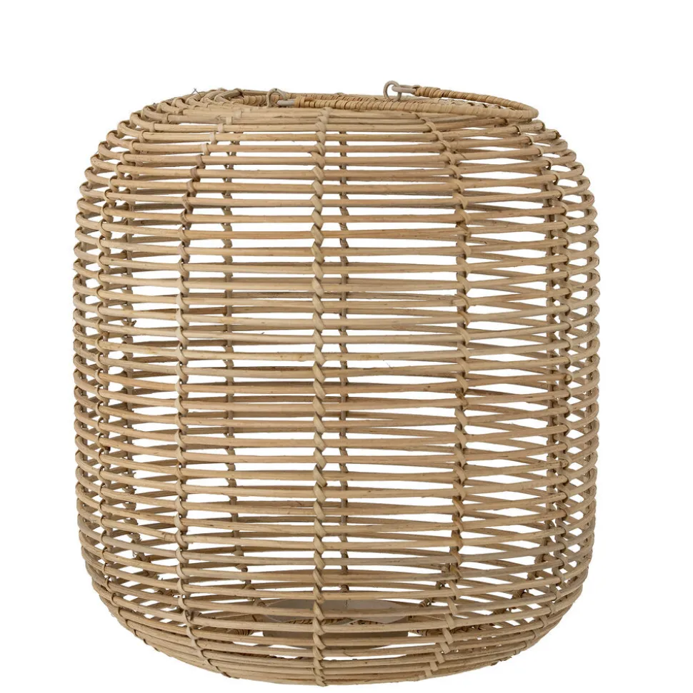 Bloomingville Laterne Nei mit Glas, Rattan
