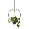 Bloomingville Pendellampe Caralina mit Blumentopf