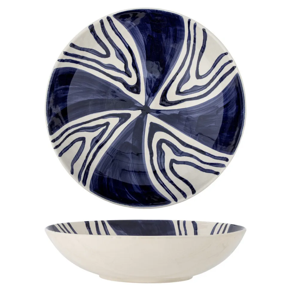 Bloomingville Shama Schale blau, Steingut