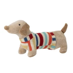 Bloomingville Soft Toy Hund mit Tasche Hilena