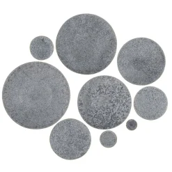 Bloomingville Tablett Karenlil 9er Set aus Metall