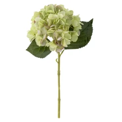 Bloomingville Weißer Hydrangea Stiel, Kunstblume