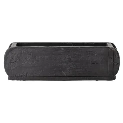 Bloomingville Ziegelform Black Box recyceltes Holz