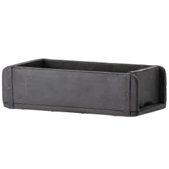 Bloomingville Ziegelform Black Box recyceltes Holz