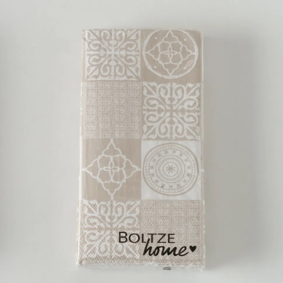 Boltze 3er Set Bistroservietten Ibiza