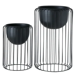 Boltze 2er Set Blumentopf Vaso