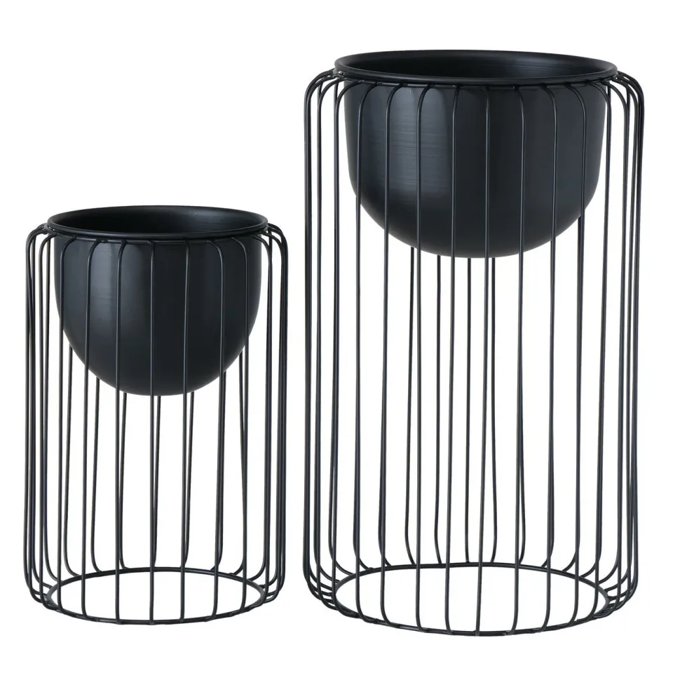 Boltze 2er Set Blumentopf Vaso