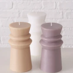 Boltze 3er Set Kerze in Sonderformen