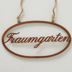 Boltze 3er Set Schild Traumgarten