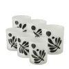 Boltze 2er Set Teelichtglas Matty