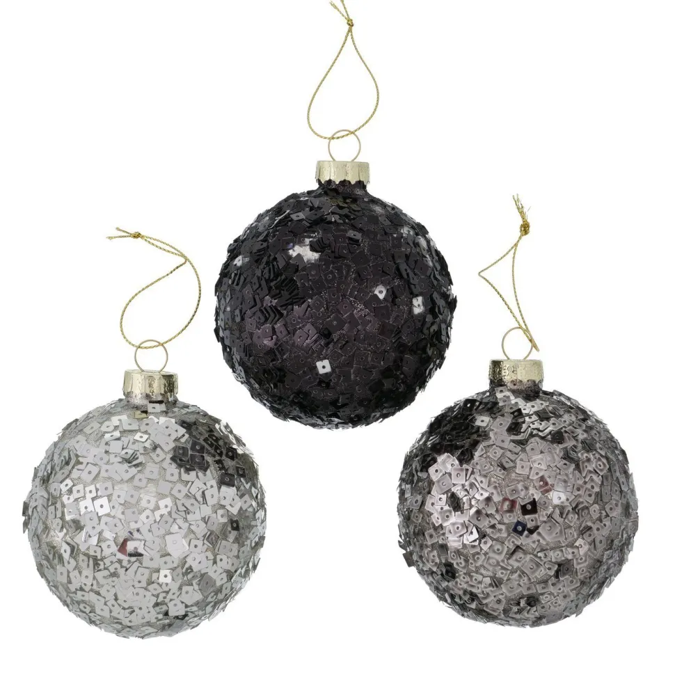 Boltze 3er Set Weihnachtskugel Hankea