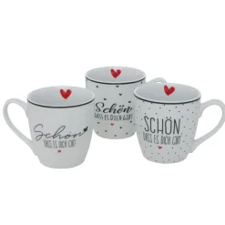Boltze Jumbobecher Schön 480 ml 3er-Set