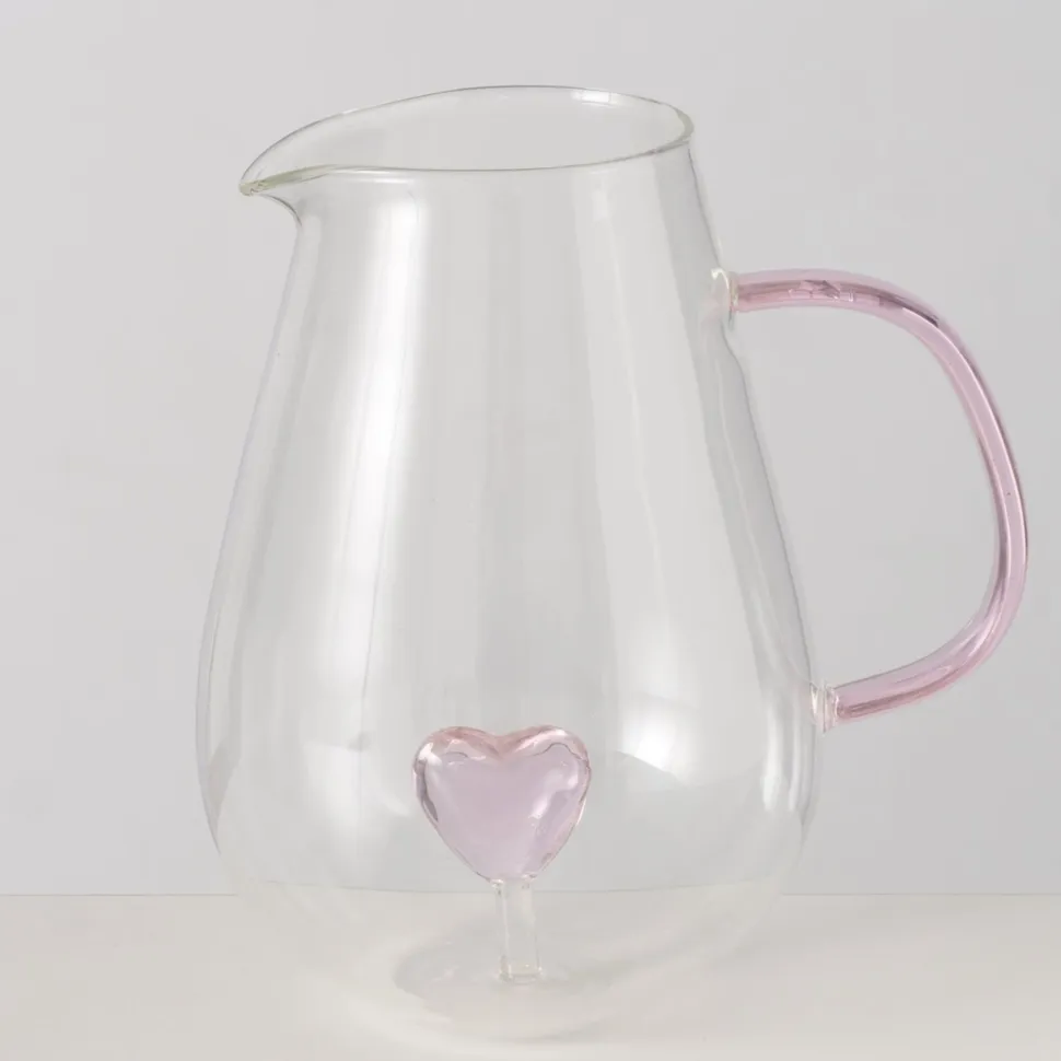 Boltze Karaffe Valentine aus Glas