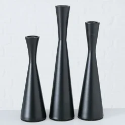 Boltze Kerzenleuchter Cone, 3 tlg