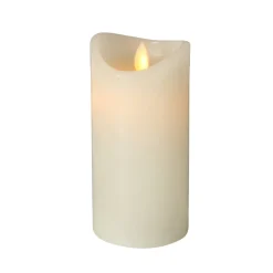 Boltze LED Kerze Bino mit Timer und Swing Flame