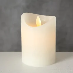 Boltze LED Kerze Bino mit Timer und Swing Flame