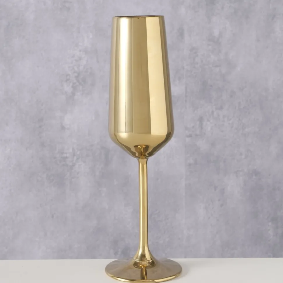 Boltze Sektglas Adora Metallic
