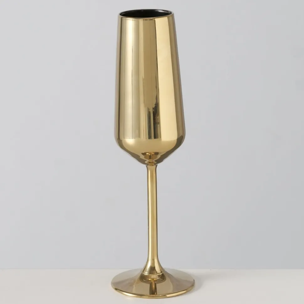 Boltze Sektglas Adora Metallic