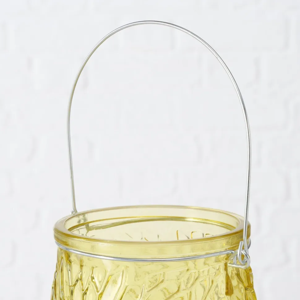 Boltze Teelichthalter Teelichtglas Mela 3er Set