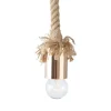 Boltze Tischlampe Hängelampe Toko Jute-Seil