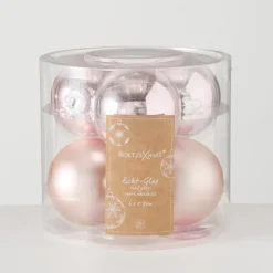 Boltze Weihnachtskugeln Ø 8 cm, 6 tlg