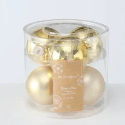 Boltze Weihnachtskugeln Ø 8 cm, 6 tlg