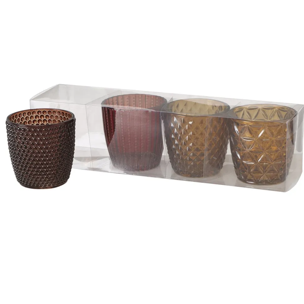 Boltze Windlicht Marilu 4er Set