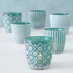 Boltze Windlicht Patty 6er-Set