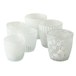 Boltze Windlicht Patty 6er-Set