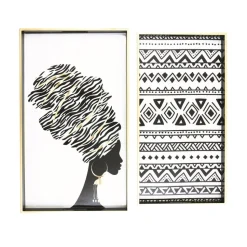 byRoom Tablett 2er Set African