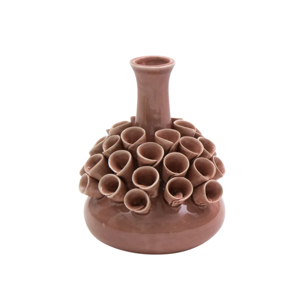 byRoom Vase aus Keramik rund