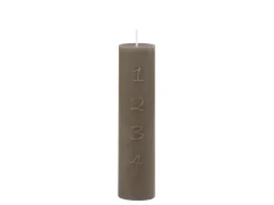 Chic Antique Adventskerze mit Druck 1-4
