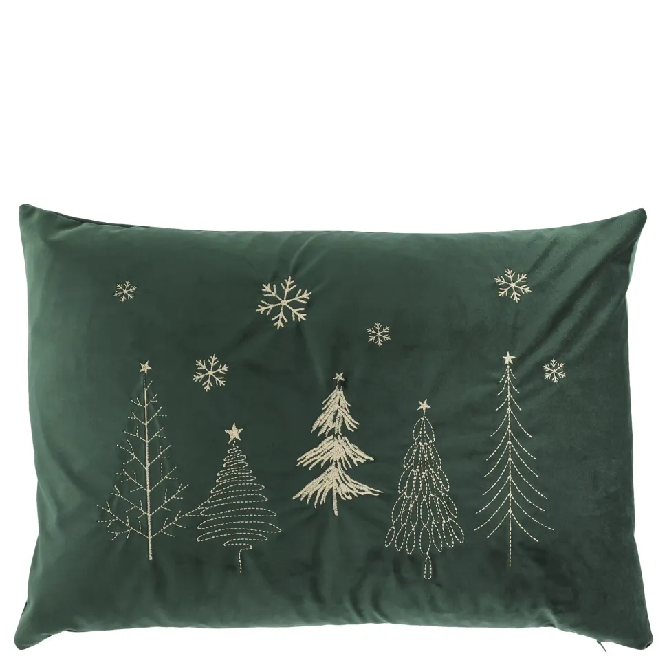 Chic Antique Aix Kissebezug mit Weihnachtsbäumen
