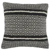Chic Antique Aix Kissenbezug mit Muster Schwarz