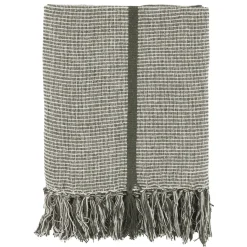 Chic Antique Aix Plaid aus Garnüberschuss, Streifen