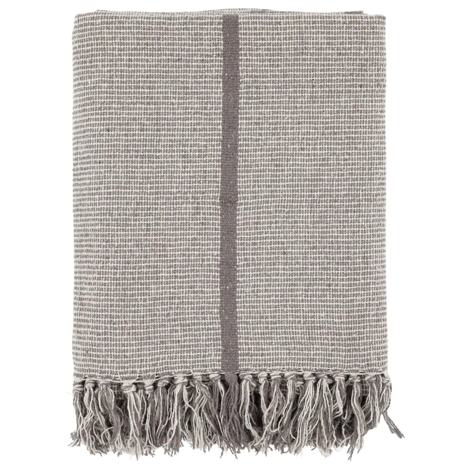 Chic Antique Aix Plaid aus Garnüberschuss, Streifen