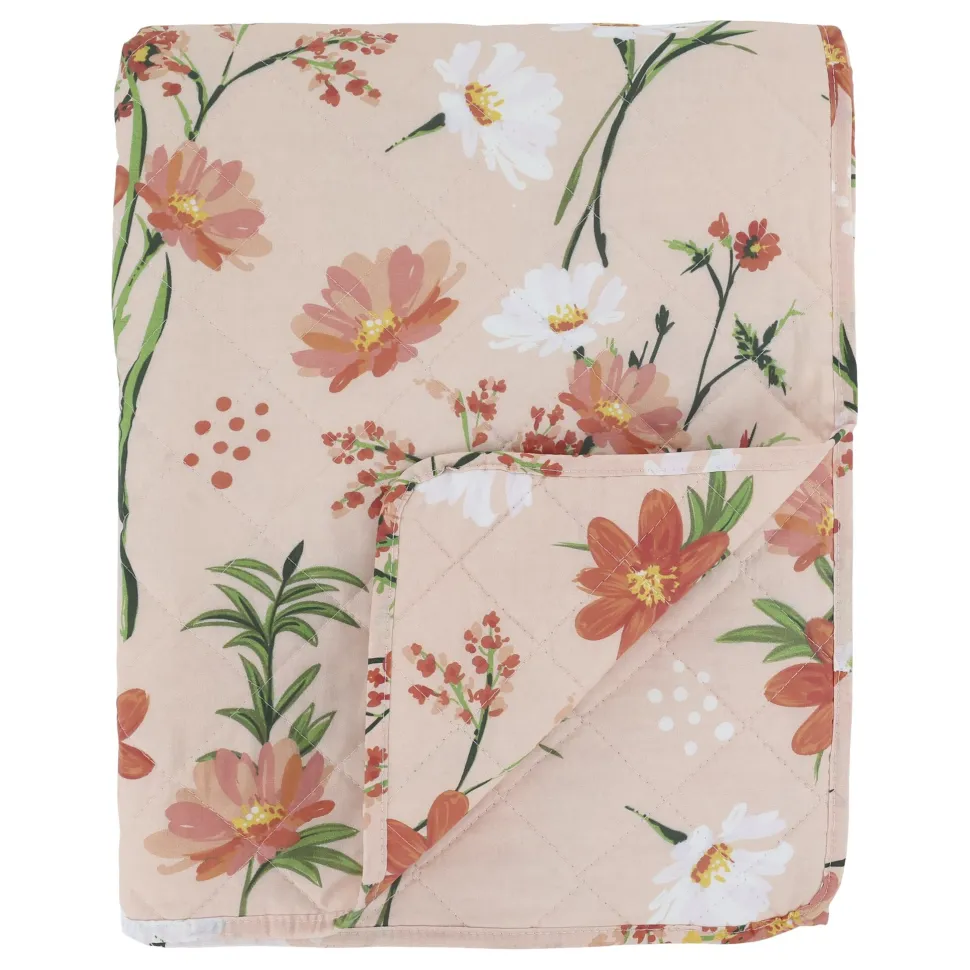 Chic Antique Aix Quilt mit Blumenmuster
