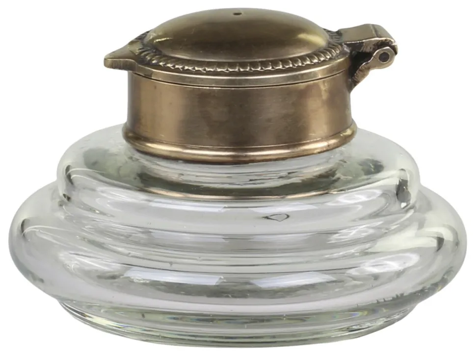 Chic Antique Altfranzösische Vase mit Deckel