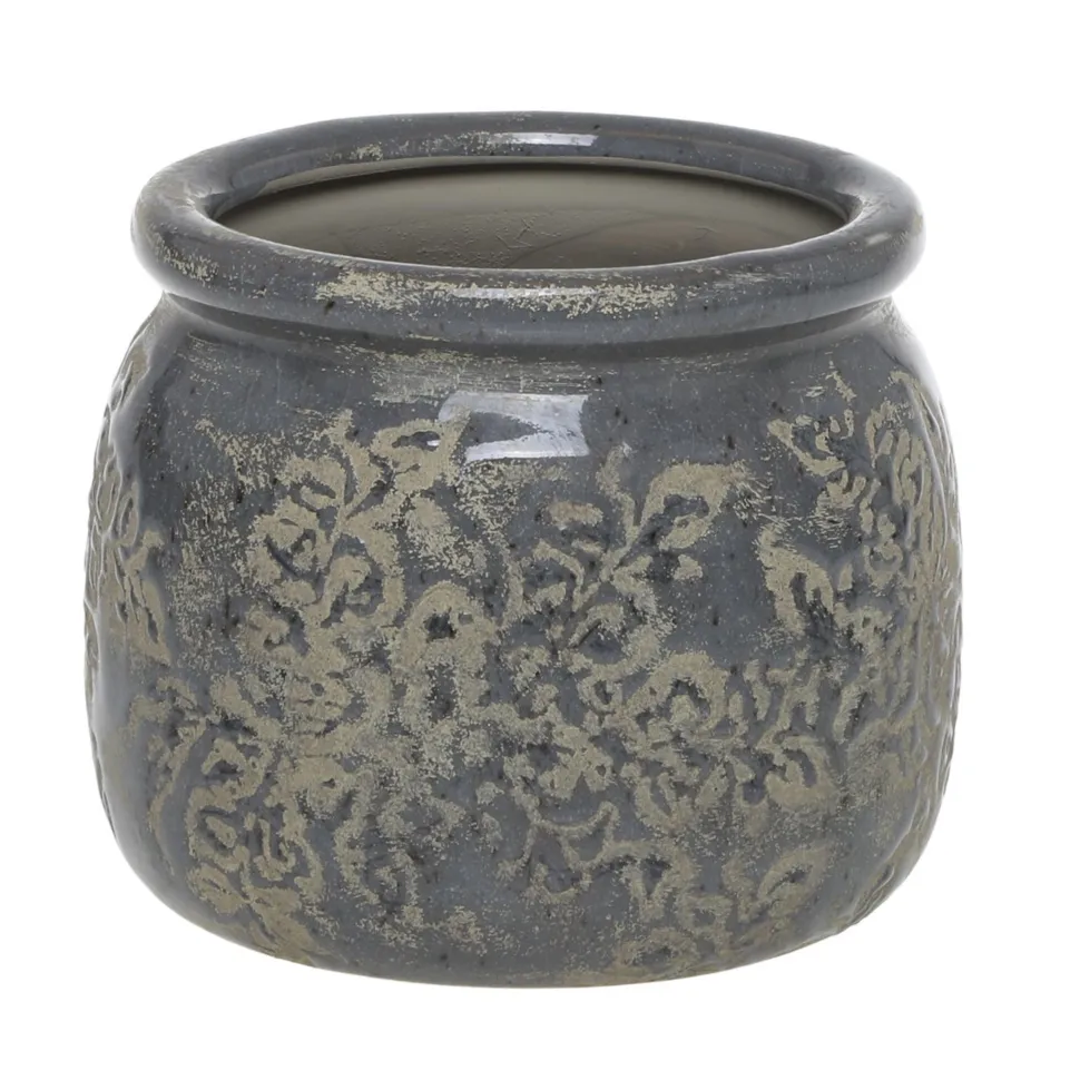 Chic Antique Antibes Blumentopf mit Blumenmuster