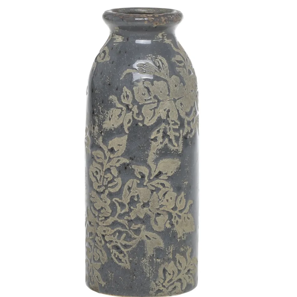 Chic Antique Antibes Vase mit Blumenmuster