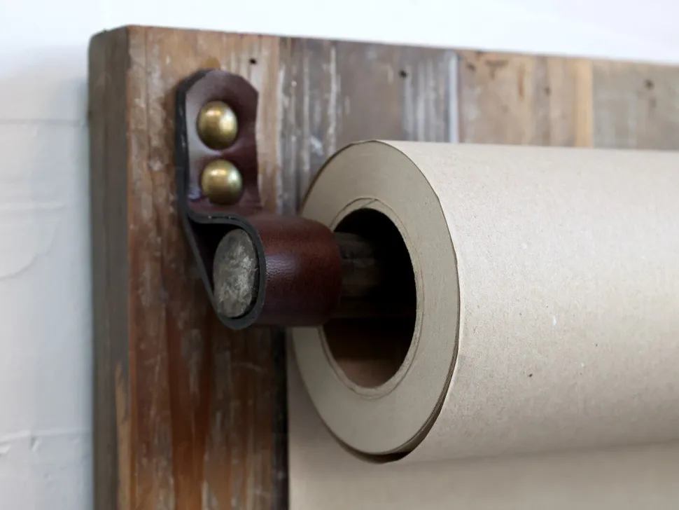 Chic Antique Aufhang für Papier in Recyclingholz