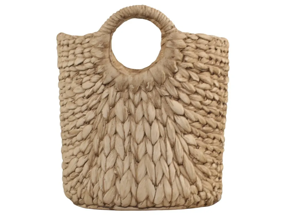 Chic Antique Übertopf Corte mit Flechtmuster und Henkel